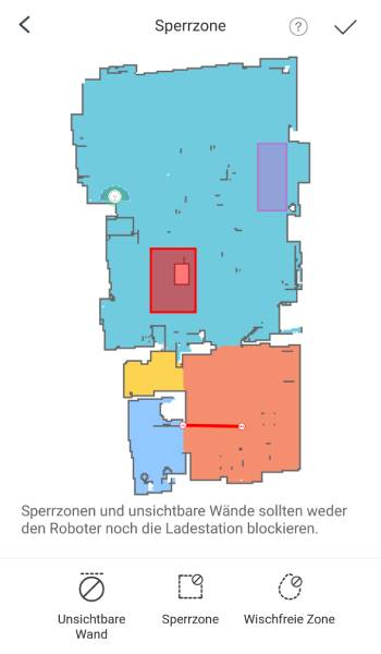 Unsichtbare Wand, Sperrzone, wischfreie Zone: Hier haben wir alles eingezeichnet.