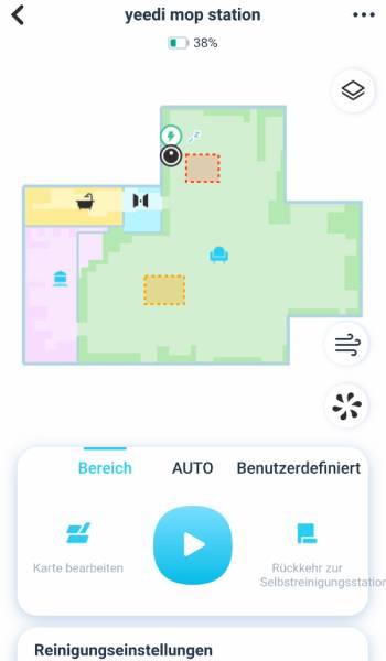 Sollen nur einzelne Räume gesäubert werden, ist die Bereichsreinigung die richtige Wahl.