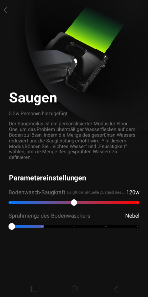 Anpassung des Modus