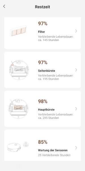 Wartungs-Überblick
