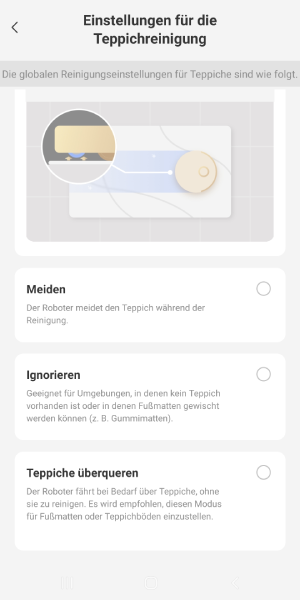 Auch meiden, ignorieren oder nur überqueren ist möglich