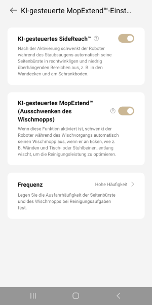 SideReach und MopExtend