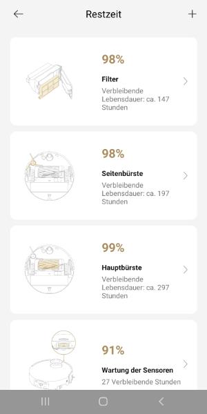 Wartungs-Überblick