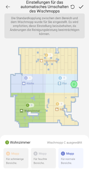 Auswahl der richtigen Wischmopps