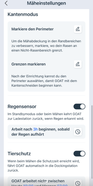 Die Kanten sollte man präzise festlegen