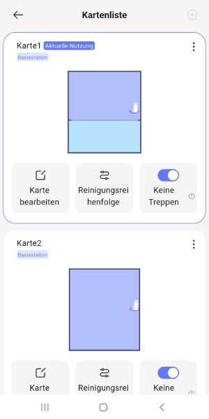 Mehrere Karten speichern