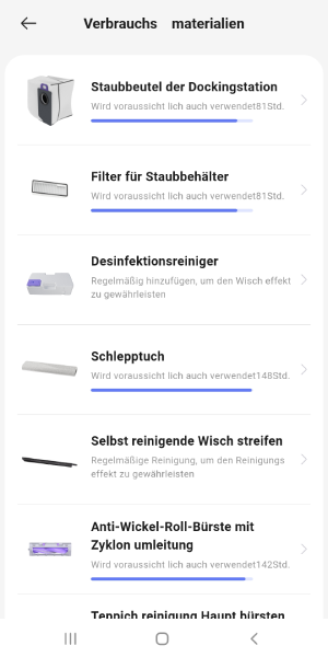 Wartungs-Übersicht
