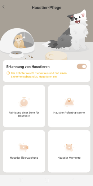 Haustier-Pflege