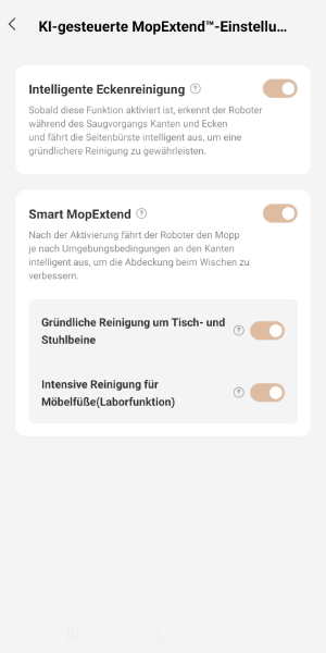 MopExtend Einstellungen