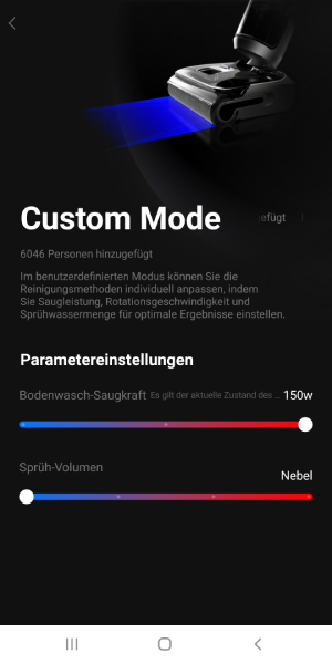 Custom-Modus