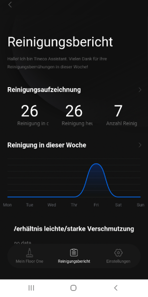 Reinigungsbericht