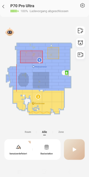 Einstieg in die App