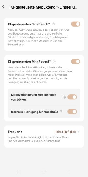 Seitenbürsten- & Mop-Extend