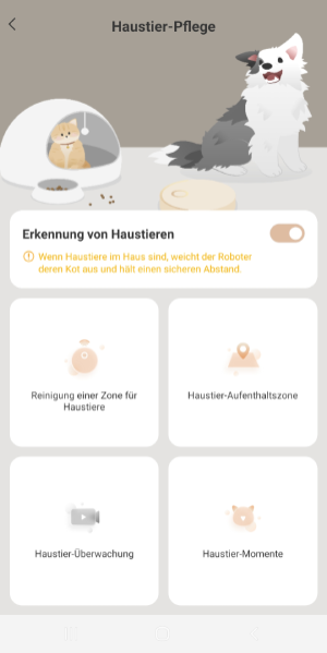Haustier-Erkennung