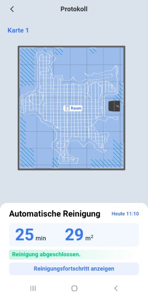 Reinigungsbericht