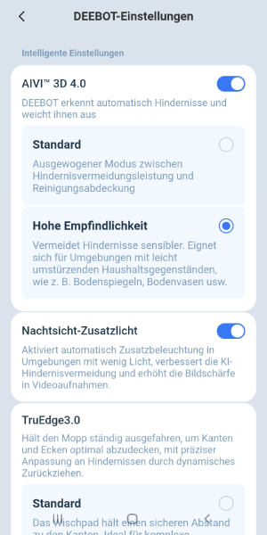 Hinderniserkennung